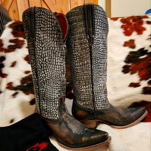 Freebird Woodland western boots, size 10